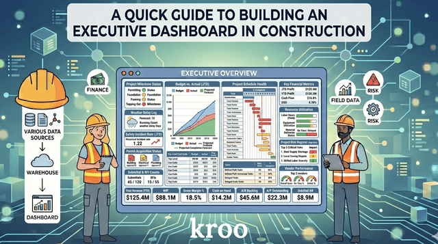 Kroo | How to Build Your First Executive Dashboard for a Construction ...